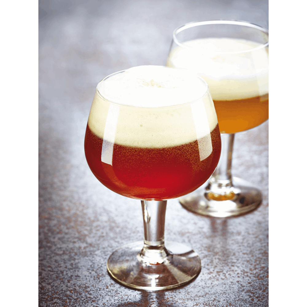 Bierglas 66 cl op voet gusto Expertise bedrukken Bierglas 66 cl op voet gusto Expertise bedrukken